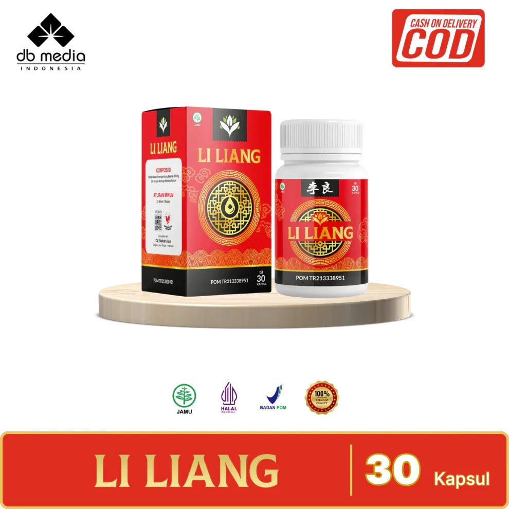 Li Liang – Herbal Cina bantu mengatasi gula darah tinggi | Isi 30 Kapsul