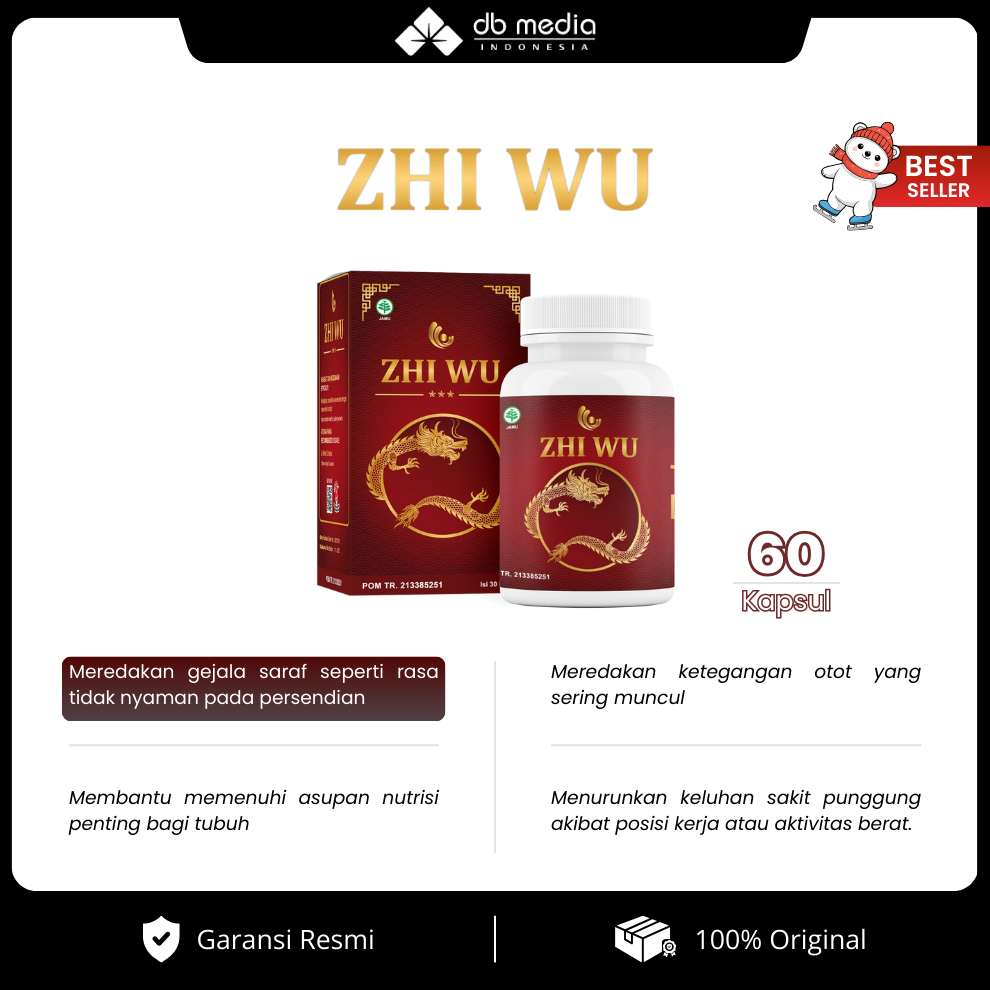 Zhi Wu – Untuk Nyeri Sendi | Isi 60 Kapsul