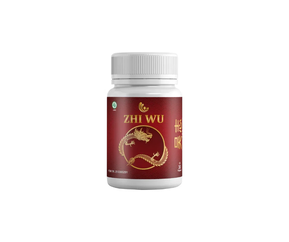 Zhi Wu – Herbal Cina bantu mengatasi saraf kejepit | isi 30 Kapsul