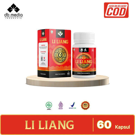 Li Liang – Herbal Cina bantu mengatasi gula darah tinggi | Isi 60 Kapsul