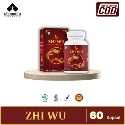 Zhi Wu – Herbal Cina bantu mengatasi kebas kesemutan | Isi 60 Kapsul